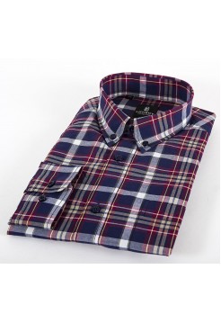 Мужская классическая рубашка LAVISHY LA605001_LAV